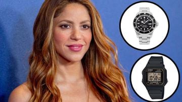 Masaccio gerente perdonado Shakira levantó la duda: ¿Cuánto cuesta un reloj Casio y un Rolex? -  Tikitakas