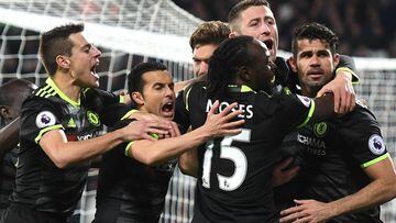 El Chelsea gana de visita y sigue firme rumbo al título