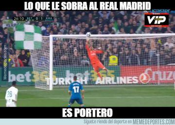 Los memes más divertidos del Betis-Real Madrid