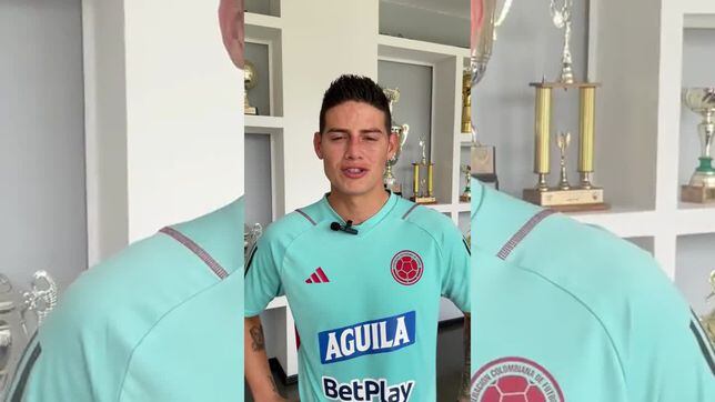 James regresa a entrenamientos en la sede de la Selección Colombia