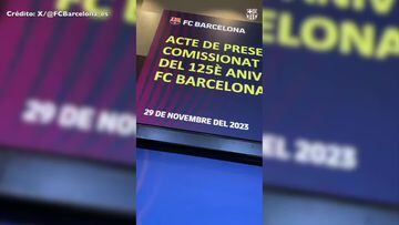 El FC Barcelona cumple 124 años