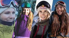 Ana Salvador, N&uacute;ria Cast&aacute;n, Queralt Castellet y Maria Hidalgo, las 4 referentes del snowboard en Espa&ntilde;a.