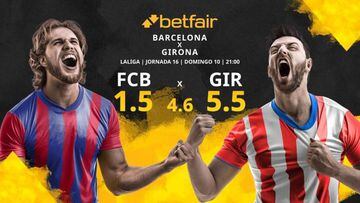 FC Barcelona vs. Girona FC: horario, TV, estadísticas, clasificación y pronósticos