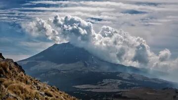 Volcán Popocatépetl: 13 exhalaciones y semáforo amarillo