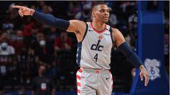 Russell Westbrook returned to his hometown after the Wizards traded the All-Star guard to Los Angeles. Westbrook spoke for the first time on Tuesday night.