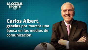 Carlos Albert se retira de los medios de comunicaci&oacute;n
