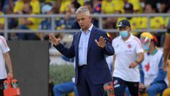 Reinaldo Rueda habl&oacute; del arbitraje de Diego Haro tras el empate de Colombia ante Ecuador.