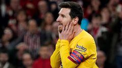 Lionel Messi of Barcelona. 