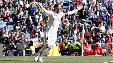 Ramos' absence often spells trouble for Madrid