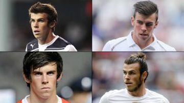 Gareth Bale ha evolucionado con los años