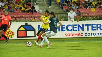 Segundo empate consecutivo entre colombianas y argentinas. Esta vez fue sin goles en el estadio Alfonso López de Bucaramanga.