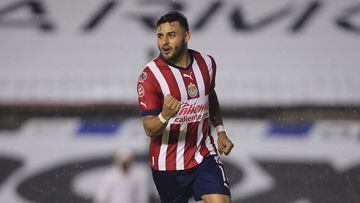 Alexis Vega, a la caza de récord goleador de un histórico de Chivas en el Clásico Tapatío