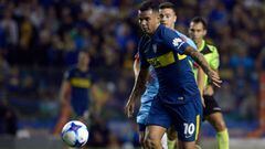 Edwin Cardona ante Arsenal de Sarand&iacute;. El colombiano es figura en Boca Juniors 