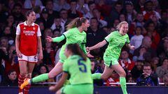 Wolfsburg won late on at the Emirates Stadium against Arsenal in the UWCL semi-final and will face Barcelona in Eindhoven.