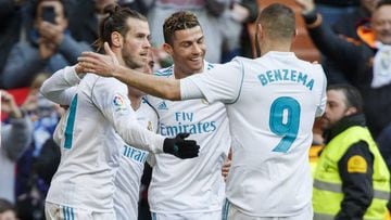 Bale, Cristiano y Benzema: la &lsquo;bbC&rsquo; entera marc&oacute;.