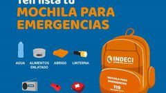 Sismos en Perú: ¿cómo preparar la mochila de emergencia en caso de un terremoto?