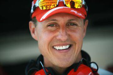 Michael Schumacher, one of the most recent gods of the world of Formula 1.