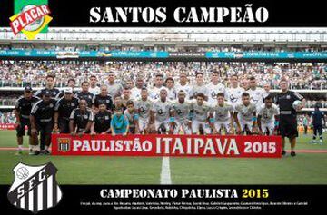 SANTOS FC | El 'Peixe' logró el 21er título estadual de su historia.