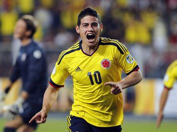 Selección: Colombia | Goles: 6