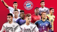 Jugadores del Bayern M&uacute;nich