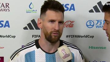 Messi: “Van Gaal vende que juega bien y metía pelotazos”
