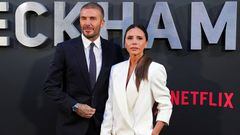 Former football player David Beckham arrives with his wife Victoria Beckham, to the premiere of a Netflix documentary called 'Beckham' in London, Britain October 3, 2023. REUTERS/Maja Smiejkowska