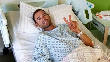 Valverde fue operado de la rótula: "Será una batalla larga"