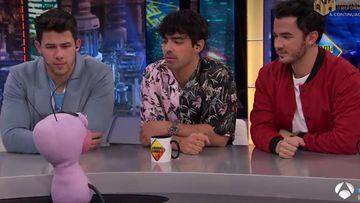 Los Jonas Brothers en 'El Hormiguero': "lo importante es la familia, luego el grupo"
