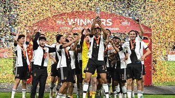 Alemania celebra el título.