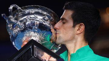 Djokovic edges Thiem in thriller to win 17th grand slam title