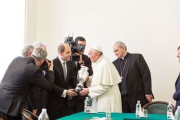 Papa Francisco recibió a Sergio Jadue