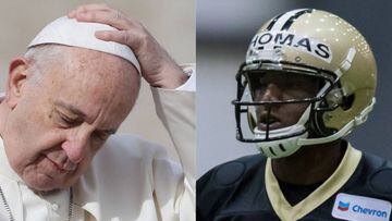 Papa Francisco etiqueta a los New Orleans Saints en twitter