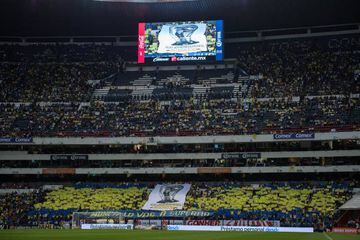 El Estadio Azteca durante el Am&eacute;rica vs. Cruz Azul.
