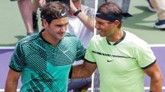 Federer beats Nadal in third 2017 final to win Miami Masters