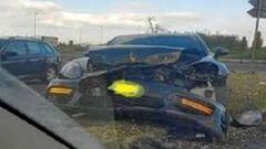 Perotti destroza su Porsche en un accidente de tráfico