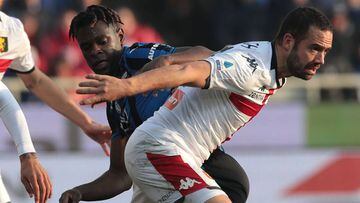 Dos asistencias de Duván en el empate entre Atalanta y Genoa