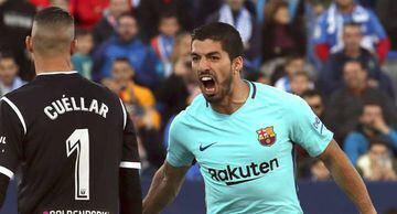 Suárez let Cuellar know he'd scored