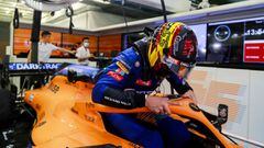 Carlos Sainz (McLaren MCL35). Bahr&eacute;in, F1 2020. 