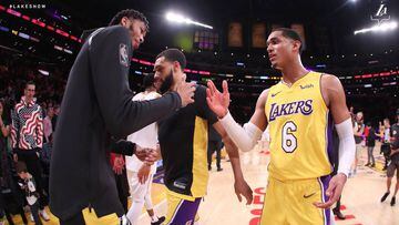 ¡Increíble! Los Lakers ganan pese a un 14% desde el tiro libre