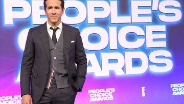 Ryan Reynolds attends the 2022 People's Choice Awards in Santa Monica, California.