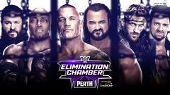 Este es el cartel principal de la WWE en Elimination Chamber desde Australia.
