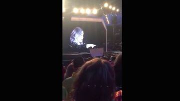 Adele en concierto (YouTube)