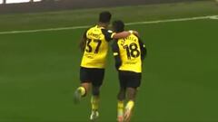 Yaser Asprilla marca un golazo con Watford