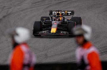 Max Verstappen (Red Bull RB19). Interlagos, Brasil. F1 2023.