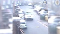 Aston Villa star Jack Grealish crashing car caught on CCTV