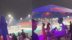 Video de una pelea en el GP de Abu Dhabi se hace viral en redes