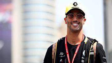 Daniel Ricciardo, en Azerbaiy&aacute;n. 