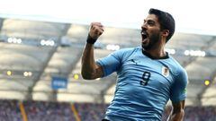 Suárez mete a Uruguay en octavos y despide a Arabia Saudí