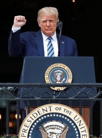 El magnate y empresario fue el 45º presidente de los Estados Unidos entre 2017 y 2021.