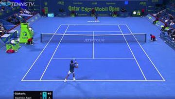 Djokovic destrozó su raqueta y luego se ganó una ovación por este gesto